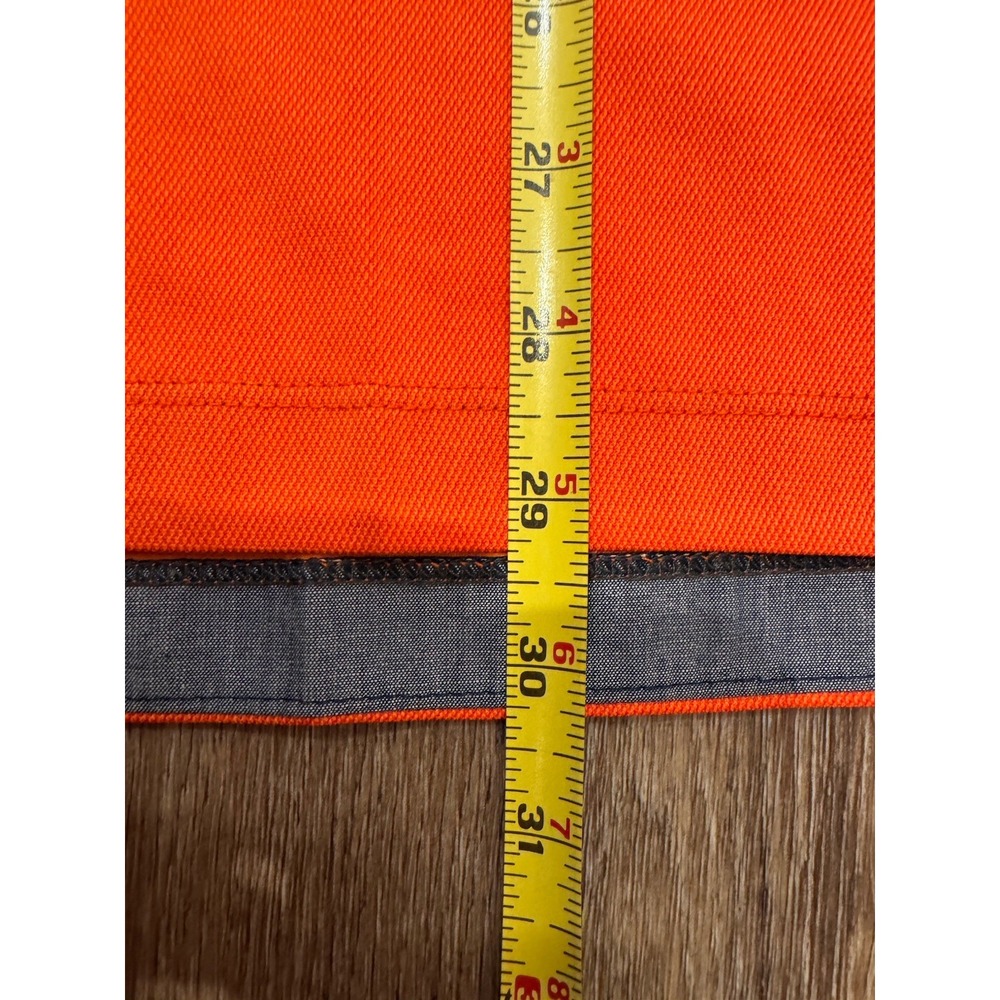 Nike GOLF Tour Performance Dri-FIT Men's XL Orange Polo Shirt Stretch Quick Dry - Picture 5 of 7